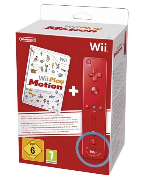 Remote Plus Red + Play: Motion