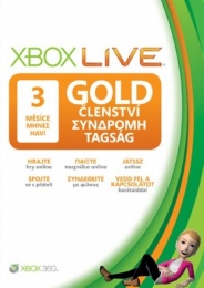 X360 Live 3 months Gold Card Xbox360