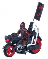 TMNT Želvy Ninja - Dragon Chopper s figurkou