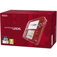 Nintendo 2DS Transparent Red