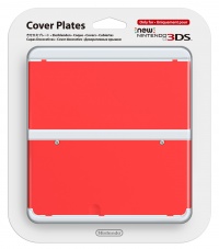 New 3DS Cover Plate 18 (Red)