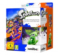 WiiU Splatoon + Amiibo Squid