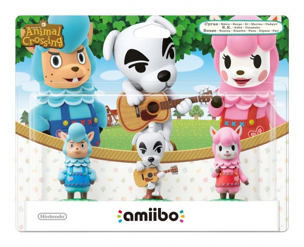 amiibo Animal Crossing 3-Pack: Reese/K.K./Cyrus