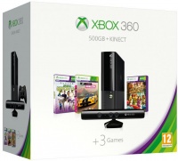 X360 500GB Kinect+Forza Horizon+K. Sports1+K. Adv.