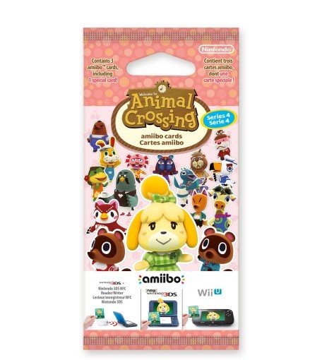 Animal Crossing: Happy Home D. Card 3set Vol.4