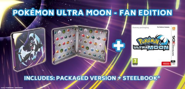 Pokémon Ultra Moon Steelbook Edition