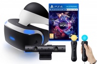 PlayStation VR + Cam + PS Move + VR Worlds