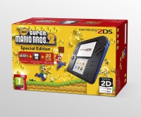 Nintendo 2DS Black + New Super Mario Bros. 2