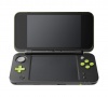 New Nintendo 2DS XL Black&Lime Green+MK7 pre-inst
