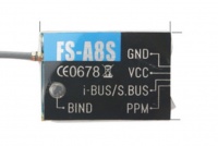 Přijímač FlySky FS-A8S 2.4GHZ 6CH AFHDS