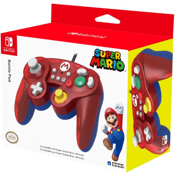 SWITCH GameCube Style BattlePad – Mario