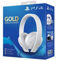 PS4 Gold Wireless Headset White