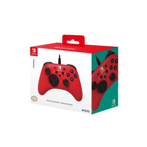 HORIPAD Red – Nintendo Switch Wired Controller