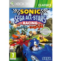 X360 Sonic & SEGA All-Stars Racing with Banjo-Kaz.