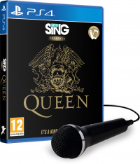 PS4 Let's Sing Presents Queen + microphone