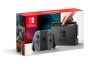 Nintendo Switch console with gray Joy-Con