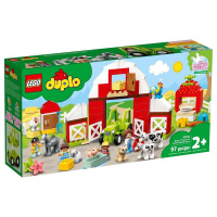 LEGO DUPLO Town 10952 Stodola, traktor a zvířátka