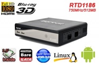 eGreat EG-R200S,3D Player RTD1186/750MHz/ANDROID