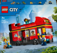 LEGO CITY 60407 Červený dvoupodlažní autobus