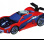 Auto GO 64269 Spider-Man Speed Shifter blue