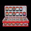 FUNLAB Switch Game Storage with 48 Card Slots Red