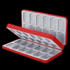 FUNLAB Switch Game Storage with 48 Card Slots Red