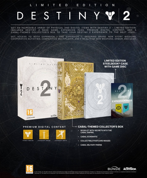 PC Destiny 2 Limited Edition